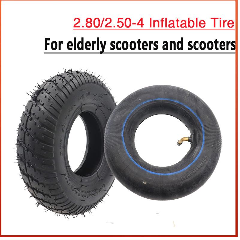 Scooter Tire - إطارات عالية الجودة قابلة للنفخ مقاس