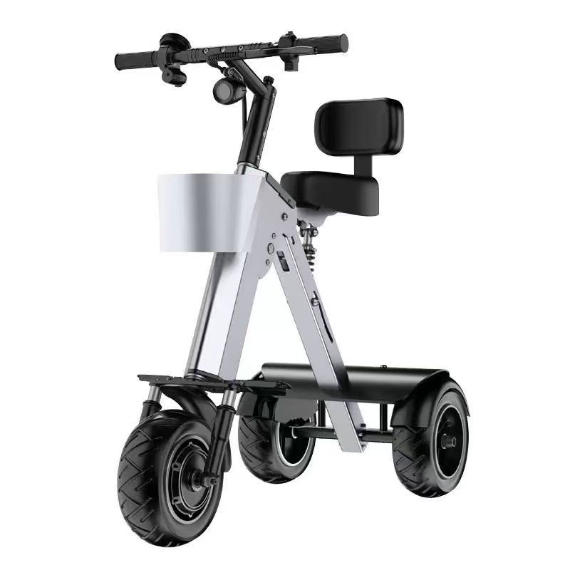 Folding Electric Scooter - سيارة كهربائية قابلة للطي، دراجة ثلاثية