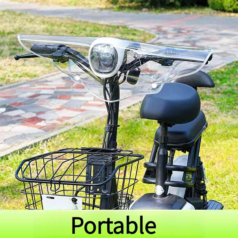 Electric Scooter - غطاء مقاوم للرياح والماء للوحة القيادة