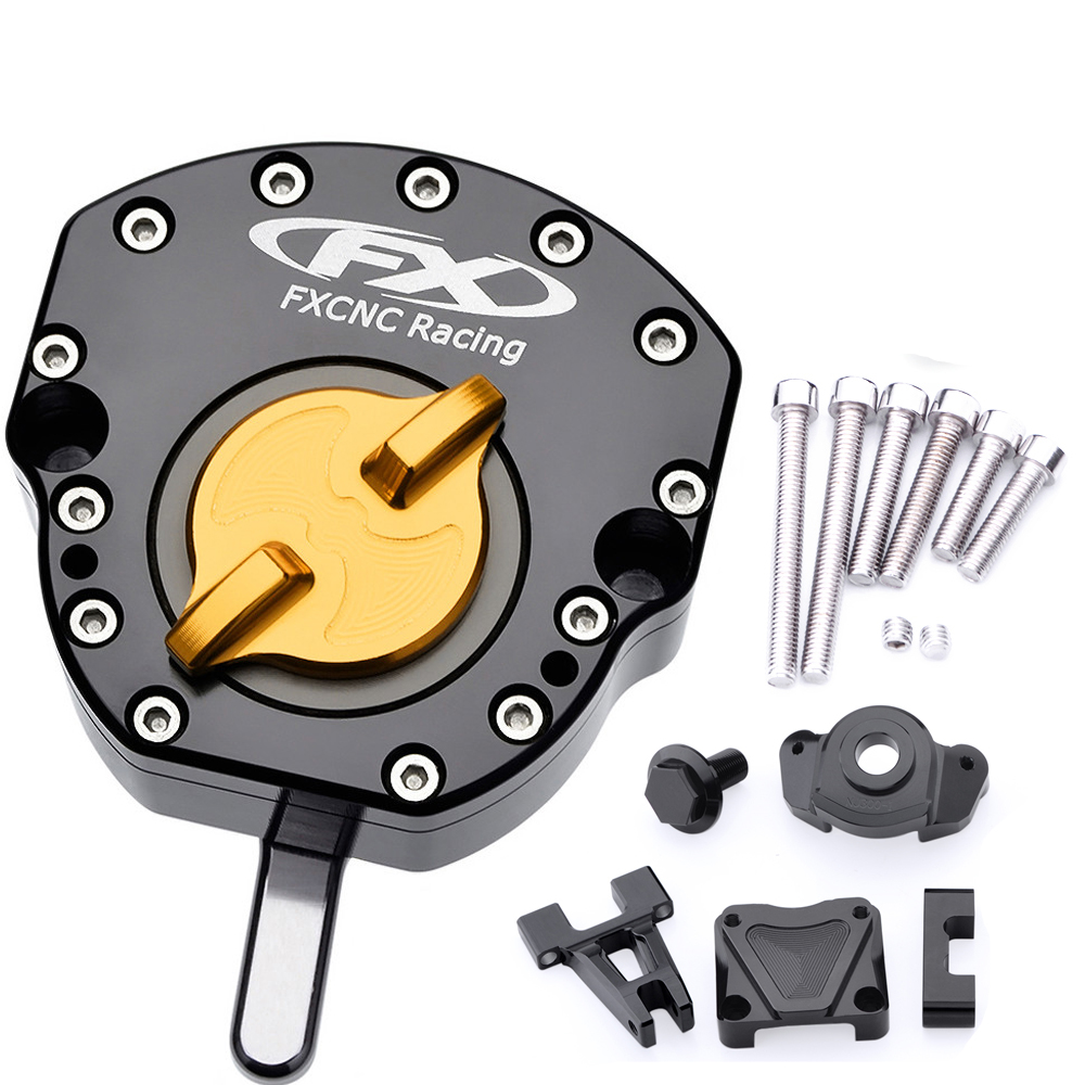 دراجة نارية باستخدام الحاسب ال - مراجعة Steering Damper Stabilizer Kit Cnc وسعره