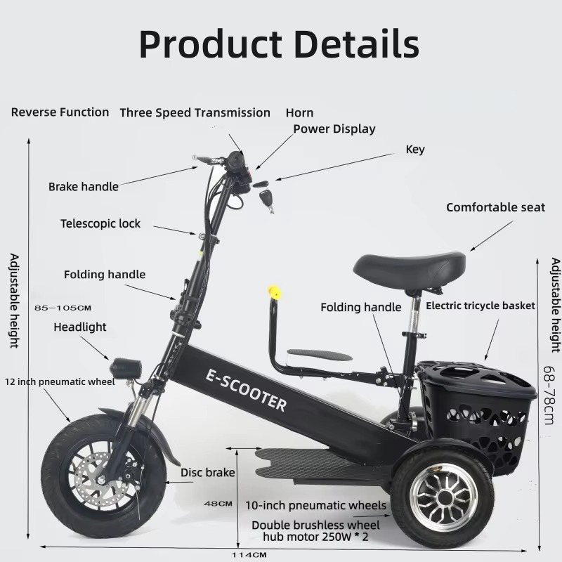 【2026】سكوتر كهربائي قابل للطي  - مراجعة Scooter Tire وسعره