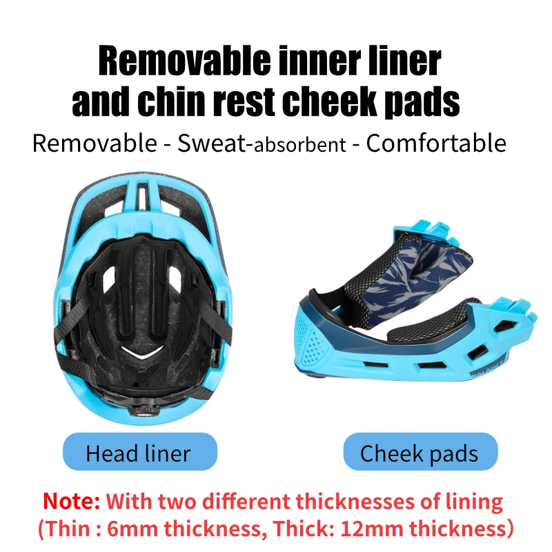 BATFOX خوذة لكامل الوجه للأطفا - مراجعة Scooter Helmet Set وسعره