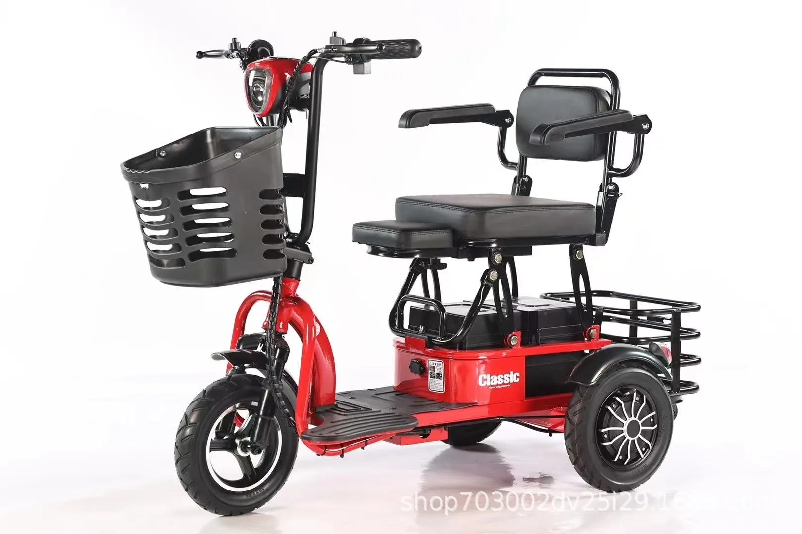 دراجة كهربائية ثلاثية العجلات  - مراجعة Electric Scooter 500W وسعره