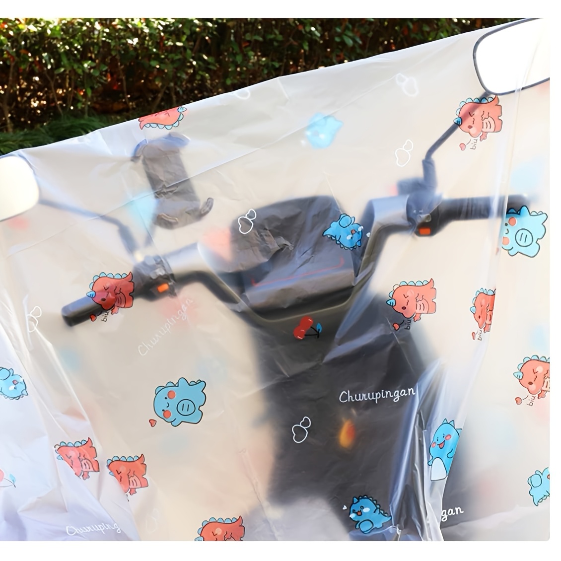 غطاء شامل للدراجات النارية وال - مراجعة Electric Scooter Rain Cover وسعره