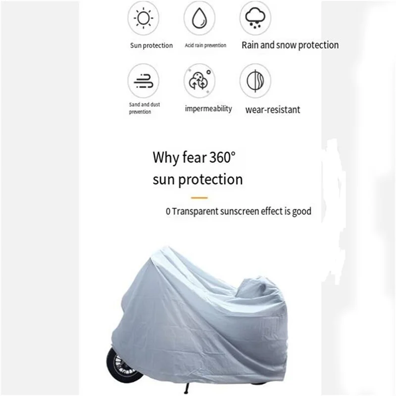 غطاء دراجة نارية مقاوم للماء ف - مراجعة Electric Scooter Rain Cover وسعره